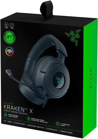 Ігрова гарнітура RAZER Kraken V4 X (RZ04-05180100-R3M1) Ігрова гарнітура RAZER Kraken V4 X (RZ04-05180100-R3M1) | Фото 12