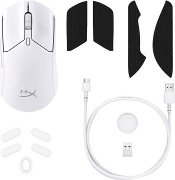 Ігрова миша HyperX Pulsefire Haste 2 WL, White (6N0A9AA) | Фото 8