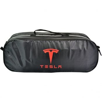 Сумка-органайзер Poputchik в багажник Tesla Чорна 50х18х18см (03-049-2Д) | Фото 1