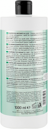 Шампунь для надання волоссю об'єму Brelil Numero з екстрактом асаї 1л (8011935075485) | Фото 2