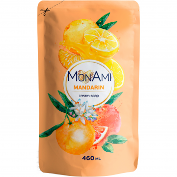Мило рідке Mon Ami Mandarin 460 мл (4820263230435) | Фото 1