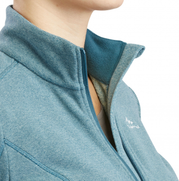 Кофта флісова жіноча для гірського туризму Quechua MH120 8550837 M бірюзова (2778463_Quechua) Кофта флісова жіноча для гірського туризму Quechua MH120 8550837 M бірюзова (2778463_Quechua) | Фото 3