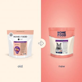 Сухий корм для дорослих котів британських та шотландських порід HOME FOOD Індичка та качка 200г (4820290090132) | Фото 7
