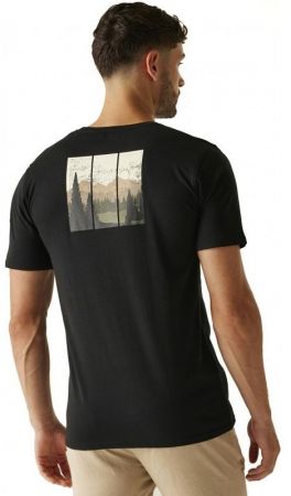 Футболка чоловіча Regatta ClineIX RMT296-T6N S чорна (5063516005773) | Фото 5