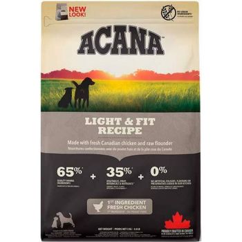 Сухий корм для дорослих собак усіх порід Acana Light & Fit проти ожиріння 2 кг | Фото 1