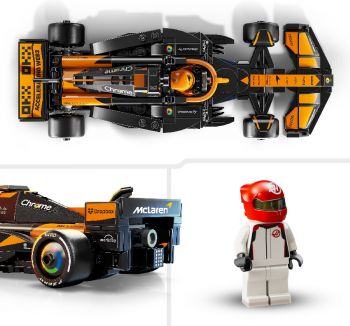 Конструктор LEGO Speed Champions Автомобіль для перегонів McLaren F1® Team MCL38 (77251) | Фото 8
