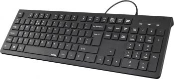 HAMA KC-200 105key, USB-A, Black (89182681) HAMA KC-200 105key, USB-A, Black (89182681) | Фото 3