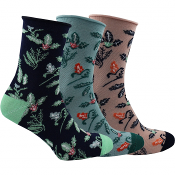 Набір носків жіночих Premier Socks 36-40 3 пари чорні/бірюзові/бежеві (4820203355969) | Фото 1