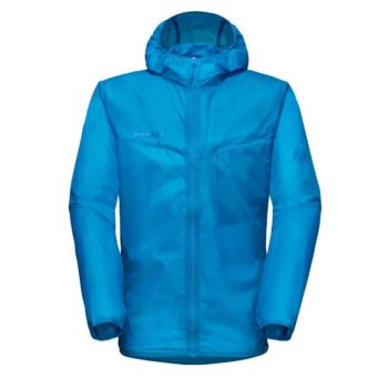 Куртка для туризму Mammut (1012-00110) Convey WB Hooded Jacket Men 2021 gentian S блакитний | Фото 1