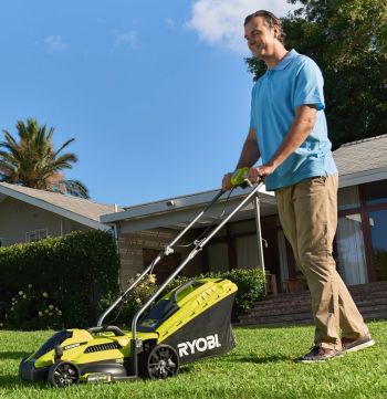 Купить триммер и газонокосилка Газонокосарка електрична RYOBI RLM13E33S 1300Вт 35л (5133002343) | Фото 6