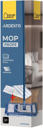 Швабра з 3-секційною ручкою ARDESTO Profe 40см 75/130см і 2 насадками (ARHE1132SB) | Фото 2