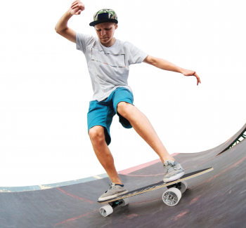 Скейтборд YVolution Dynamo Cruiser LED 76см, синій (YS52B2) Скейтборд YVolution Dynamo Cruiser LED 76см, синій (YS52B2) | Фото 3