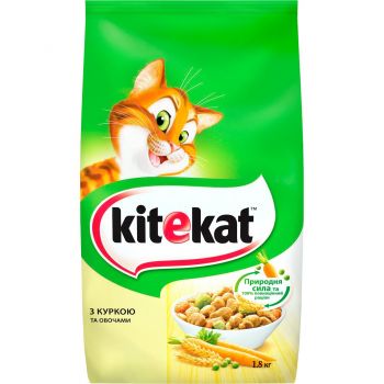 Kitekat Курка з овочами 1.8кг (5900951137884) | Фото 1