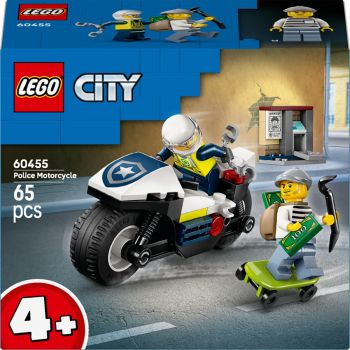Конструктор LEGO City Переслідування на поліцейському мотоциклі (60455) | Фото 3