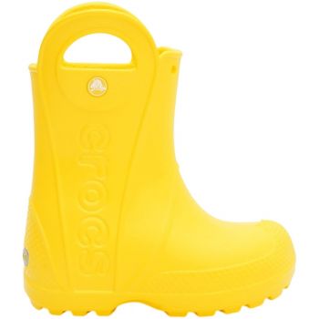 Чоботи дитячі Crocs Handle It Rain Boot T 211056-730 20-21 (C5 US) жовті (198445125881) | Фото 1