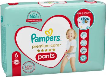 Підгузки - трусики  Pampers Premium Care Pants Extra Large 6 (15+ кг) 42шт (8001841325545) | Фото 12