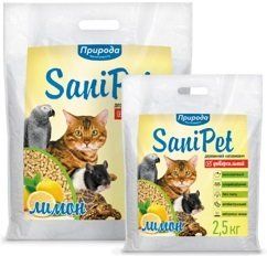 Природа SANI PET універсальний, лимон, 2,5 кг (4823082407910) | Фото 2