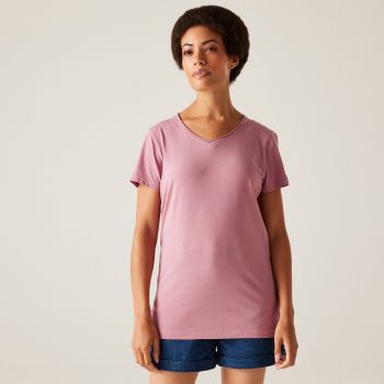 Футболка жіноча Regatta Elkie RWT333-5C2 14 рожева (5063019979403) | Фото 4