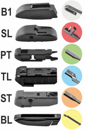 Щітка склоочисника CarLife безкаркасна Dynamic 19