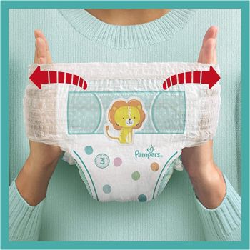 Підгузки-трусики PAMPERS Pants Midi (6-11кг) Джамбо, 62 шт (8006540069233) | Фото 4
