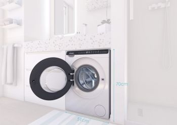 Купить стиральную машину Пральна машина CANDY CW50-BP12307-S | Фото 3