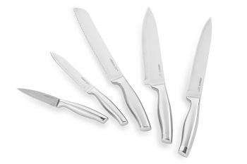 Набір ножів ARDESTO Gemini 6 предметів, нержавіюча сталь, пластик (AR2106SS) Набір ножів ARDESTO Gemini 6 предметів, нержавіюча сталь, пластик (AR2106SS) | Фото 3