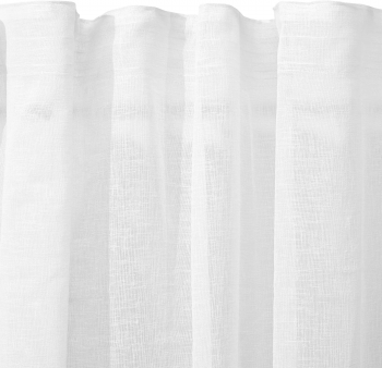Фіранка ARDESTO 300х270см, крафт-льон, 100% поліестер, білий (ART1050WH) | Фото 3