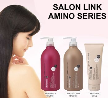 Шампунь відновлювальний Kumano Salon Link Amino Damage, 1000 мл (4513574036635) | Фото 3