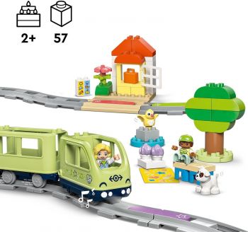 Конструктор LEGO DUPLO Інтерактивний пригодницький потяг (10427) Купить конструктор Конструктор LEGO DUPLO Інтерактивний пригодницький потяг (10427) | Фото 2