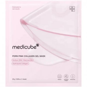 Маска гідрогелева Medicube Pdrn Pink Collagen 28 г (8800256108046) | Фото 1