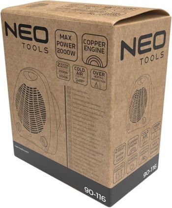 Тепловентилятор Neo Tools 90-116 Тепловентилятор Neo Tools 90-116 | Фото 2