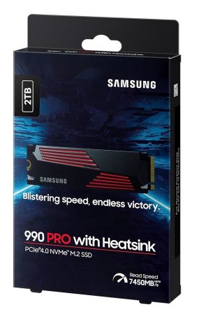 SSD накопичувач SAMSUNG M.2 2TB PCIe 4.0 990PRO (MZ-V9P2T0CW) | Фото 3