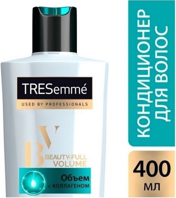 Кондиціонер для волосся Tresemme Beauty-full Volume Для додавання об'єму 400мл (8710447405697) | Фото 2