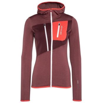 Фліс жіночий Ortovox FLEECE GRID HOODY W mountain rose XS (025.001.1151) | Фото 1