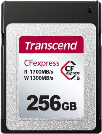 Карта пам'яті TRANSCEND CFexpress 256GB Type B R1700/W1300MB/s (TS256GCFE820) | Фото 1