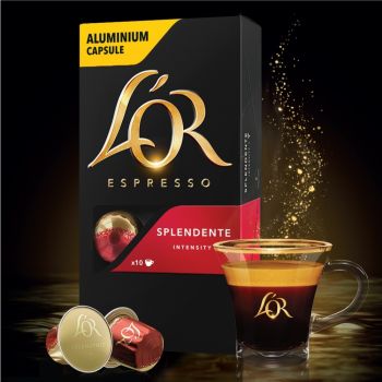 Кава L`OR капсули Espresso Splendente, 100% арабіка, 10шт, Nespresso (8711000357910) | Фото 13