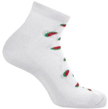 Шкарпетки дитячі Duna 23-26 1 пара білі з принтом Кавуни (4823094648875) | Фото 3