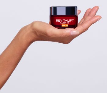 Крем-догляд денний L'Oreal Paris Revitalift Laser Х3 Регенеруючий із SPF-25 50мл (3600523448746) | Фото 9