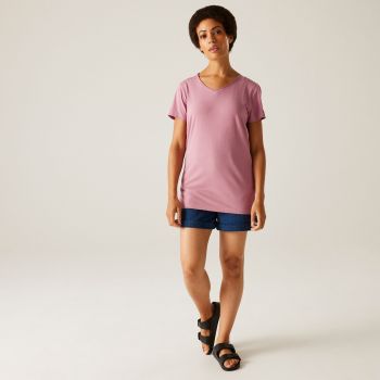 Футболка жіноча Regatta Elkie RWT333-5C2 10 рожева (5063019979342) | Фото 7