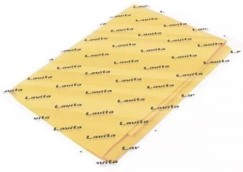 Серветка Lavita зі штучної замші в тубі 43x63см, Жовта (LA_1504363) | Фото 2