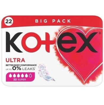 Купить средство женской гигиены Kotex Ultra Quadro Super 22x12 (N) (5029053569123) | Фото 1