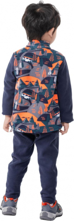 Черевики для хлопчиків для туризму Quechua Crossrock на липучках 8758161 31 сірі (4569932_Quechua) | Фото 9