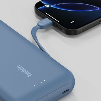 Портативний акумулятор BELKIN 20000mAh, 30W USB-C Blue (BPB024HQBL) | Фото 11