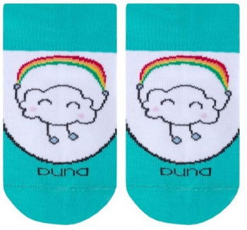 Шкарпетки дитячі Duna 35-38 1 пара морська хвиля з принтом Хмара (4823094656245	) | Фото 4