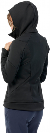 Флісова кофта жіноча для туризму Quechua MH520 8649068 S чорна (4333266_Quechua) Флісова кофта жіноча для туризму Quechua MH520 8649068 S чорна (4333266_Quechua) | Фото 6