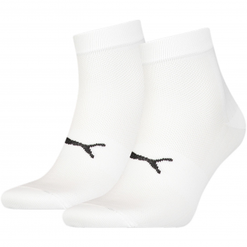 Шкарпетки Puma Sport Light Quarter 2P 39-42 2 пари білі (935477-01) | Фото 1