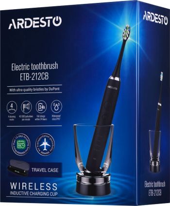 Електрична зубна щітка ARDESTO ETB-212CB чорна | Фото 6