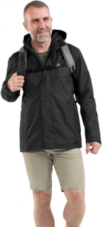 Куртка чоловіча Quechua NH500 Imper 8785166 3XL чорна (4756885_Quechua) Куртка чоловіча Quechua NH500 Imper 8785166 3XL чорна (4756885_Quechua) | Фото 4