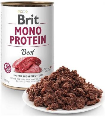 Вологий корм для собак Brit Mono Protein Dog з яловичиною (8595602555338) | Фото 5