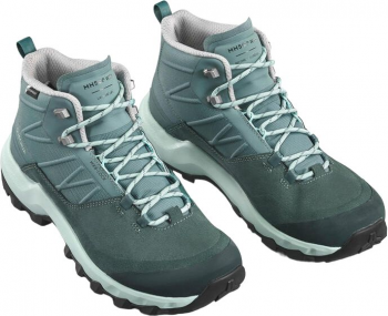 Черевики жіночі для гірського туризму Quechua MH500 Mid водонепроникні 8664396 38 зелені (4427981_Quechua	 | Фото 4